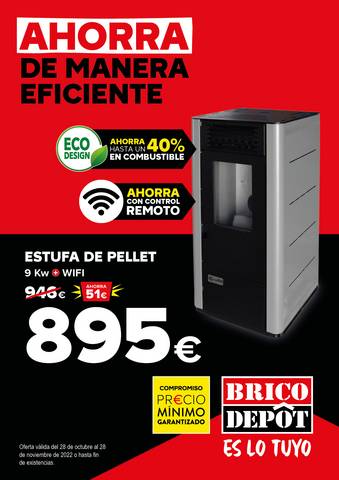 Catálogo Brico Depôt en Sevilla | Especial calefacción | 28/10/2022 - 28/11/2022