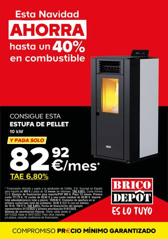 Ofertas de Hogar y Muebles en Xàtiva | Especial calefacción de Brico Depôt | 29/11/2022 - 6/1/2023