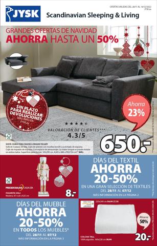 Ofertas de Hogar y Muebles en Xàtiva | Grandes ofertas JYSK de JYSK | 28/11/2022 - 14/12/2022