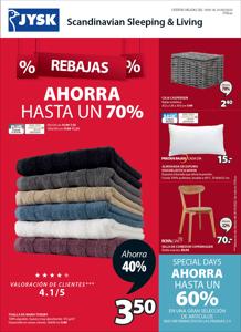Ofertas de Hogar y Muebles en Guadalajara | Grandes ofertas JYSK de JYSK | 19/1/2023 - 1/2/2023