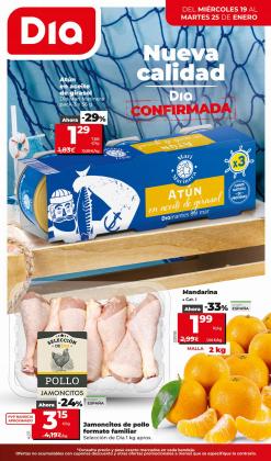 Ofertas de Hiper-Supermercados en el catálogo de La Plaza de DIA ( Caduca mañana)