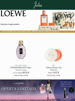 Ofertas de Saint Laurent en el catálogo de Perfumerías Júlia ( Caduca mañana)