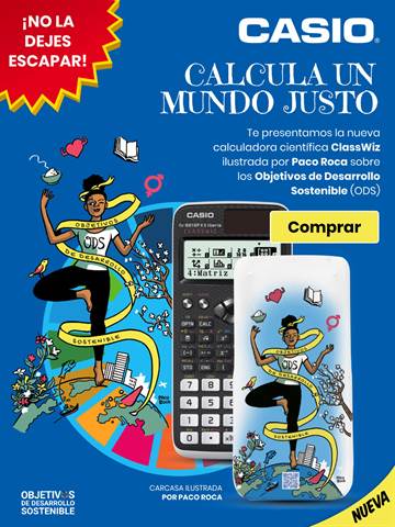 Ofertas de Informática y Electrónica en Monóvar | ¡Nueva CASIO - Edición Paco Roca! de CASIO | 21/9/2022 - 7/10/2022