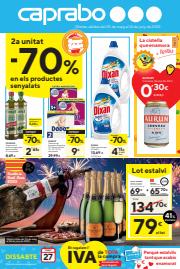 Ofertas de Hiper-Supermercados en Tortosa | 2unitat -70%. de Caprabo | 25/5/2023 - 14/6/2023