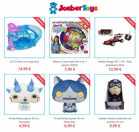 Ofertas de Juguetes y Bebés en Torrevieja | Ofertas Especiales de Josber Toys | 18/5/2022 - 30/5/2022