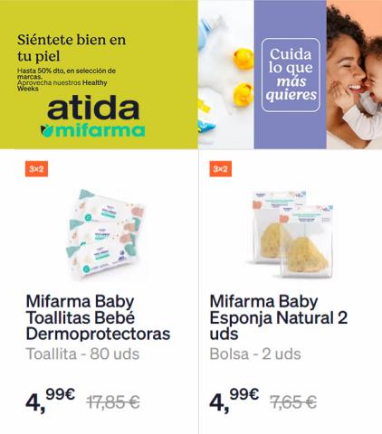 Ofertas de Salud y Ópticas en Getxo | Hasta -50% dto, en selección de marcas de MiFarma | 29/9/2022 - 13/10/2022