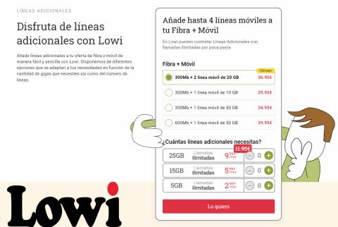 Ofertas de Informática y Electrónica en Ubrique | Promos imperdibles de Lowi | 21/9/2022 - 5/10/2022