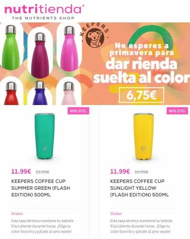 Catálogo NutriTienda en Alcorcón | Promociones especiales | 9/3/2023 - 3/4/2023