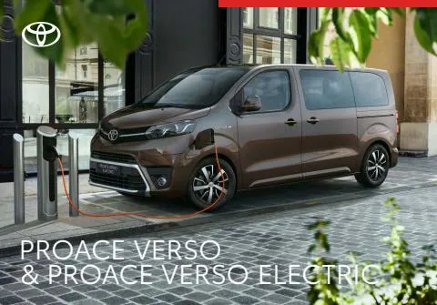 Catálogo Toyota en Miranda de Ebro | Toyota Proace Verso Electric | 10/2/2023 - 10/2/2024