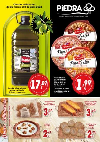 Catálogo Supermercados Piedra en Córdoba | Catálogo Supermercados Piedra | 27/3/2023 - 8/4/2023
