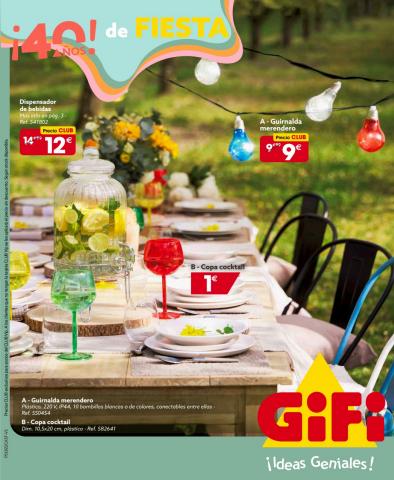 Catálogo GiFi en Alfafar | ¡40 años de fiesta! | 10/5/2022 - 23/5/2022