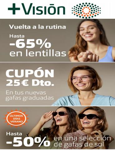 Ofertas de Salud y Ópticas en Ponferrada | El fin de las gafas caras  de MasVisión | 7/9/2022 - 30/9/2022