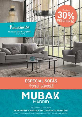 Catálogo Mubak | ESPECIAL SOFÁS | 16/4/2022 - 31/5/2022