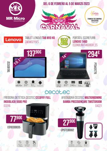 Catálogo MR Micro en Bertamirans | Ofertas Carnaval | 6/2/2023 - 5/3/2023