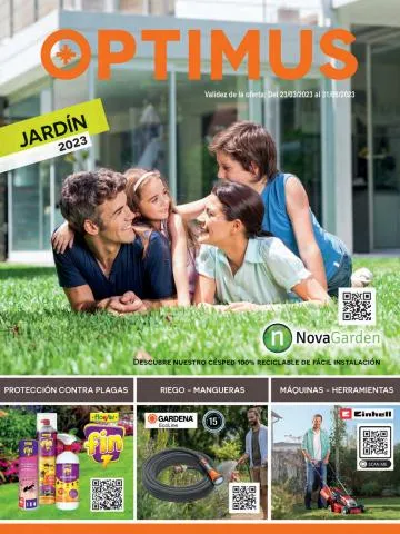 Catálogo Optimus en Córdoba | Catálogos Jardín 2023 | 27/3/2023 - 31/8/2023