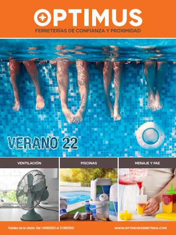 Catálogo Optimus en Sant Feliu | Verano 2022 | 9/6/2022 - 31/8/2022