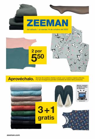 Catálogo ZEEMAN en Zaragoza | Folleto ZEEMAN | 30/9/2022 - 14/10/2022