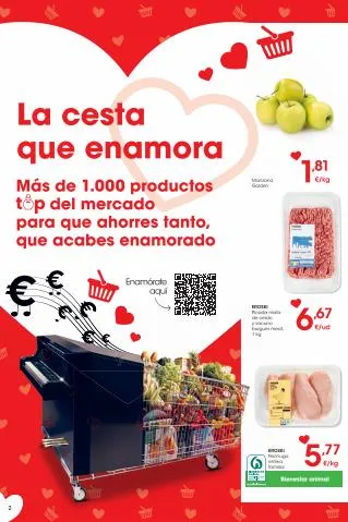 Catálogo Eroski en Ceuta | La cesta que enamora Supermercados Eroski City | 30/3/2023 - 12/4/2023