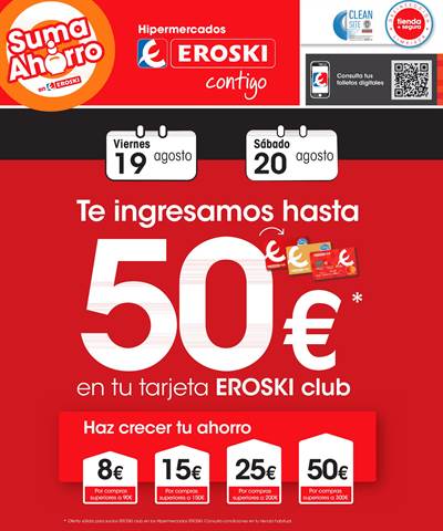 Catálogo Eroski | Supermercados Eroski Rápid | 11/8/2022 - 24/8/2022