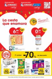 Ofertas de Hiper-Supermercados en Castro-Urdiales | 2a unidad -70% Hipermercados Eroski de Eroski | 25/5/2023 - 13/6/2023