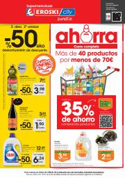 Ofertas de Hiper-Supermercados en Irún | 2. alea -50% deskontuarekin Supermerkatuak Eroski City de Eroski | 19/1/2023 - 31/1/2023