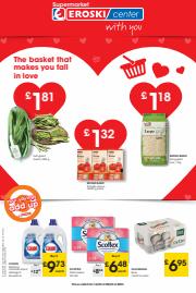 Oferta en la página 21 del catálogo The basket that makes you fall in love de Eroski