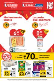 Ofertas de Hiper-Supermercados en Mondragón | 2. alea -70% deskontuarekin  Hipermerkatuak Eroski de Eroski | 25/5/2023 - 13/6/2023