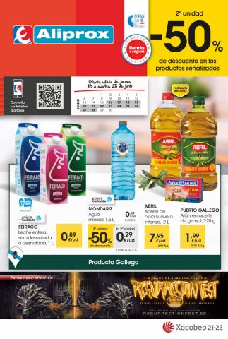 Ofertas de Hiper-Supermercados en A Rúa | 2a unidad -50% Aliprox de Eroski | 16/6/2022 - 28/6/2022