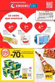 Catálogo Eroski en Ribadeo | La cesta que enamora Supermercados Eroski City | 30/3/2023 - 12/4/2023