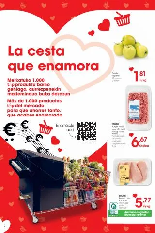Catálogo Eroski en Leioa | Maiteminezko saskia Supermerkatuak Eroski City | 30/3/2023 - 12/4/2023