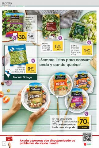 Catálogo Eroski en Sarria | 3x2 Supermercados Eroski City | 30/6/2022 - 12/7/2022