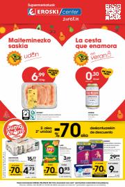 Ofertas de Hiper-Supermercados en Mondragón | 2. alea -70% deskontuarekin Supermerkatuak Eroski Center de Eroski | 25/5/2023 - 13/6/2023