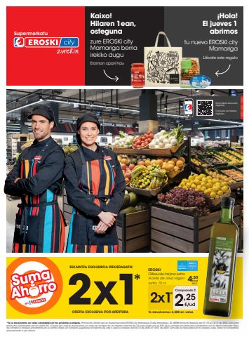 Ofertas de Hiper-Supermercados en Santurtzi | Ofertas 1a Quincena Diciembre Apertura Mamariga.pdf de Eroski | 1/12/2022 - 14/12/2022
