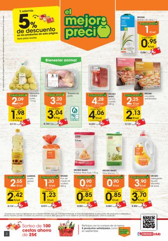 Catálogo Eroski en Tudela | 2a unidad -50% de descuento Supermercados Eroski City | 22/9/2022 - 4/10/2022