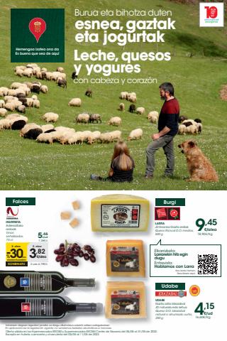 Catálogo Eroski en Beasain | Leche, quesos y yogures | 5/5/2022 - 31/5/2022