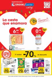 Ofertas de Hiper-Supermercados en Santander | 2a unidad -70% de descuento Supermercados Eroski Center de Eroski | 25/5/2023 - 13/6/2023