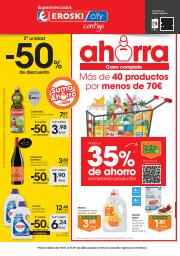 Ofertas de Hiper-Supermercados en Antequera | 2a unidad -50% de descuento Supermercados Eroski City de Eroski | 19/1/2023 - 31/1/2023