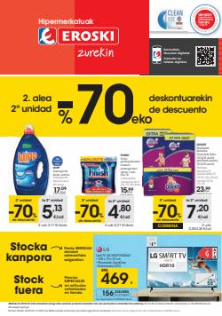 Ofertas de Hiper-Supermercados en el catálogo de Eroski ( 2 días más)