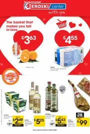 Oferta en la página 48 del catálogo The basket that makes you fall in love Supermarket Eroski Center de Eroski