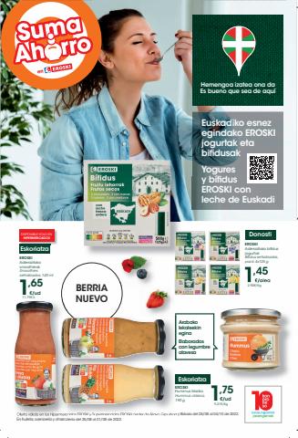 Ofertas de Hiper-Supermercados en Abadiño | Hemengoa izatea ona da de Eroski | 25/8/2022 - 4/10/2022