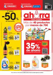 Ofertas de Hiper-Supermercados en Leioa | 2a unidad -50% de descuento Hipermercados Eroski de Eroski | 19/1/2023 - 31/1/2023