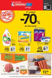 Ofertas de Hiper-Supermercados en Ceuta | 2a unidad -70% de descuento Supermercados Eroski City de Eroski | 2/2/2023 - 14/2/2023