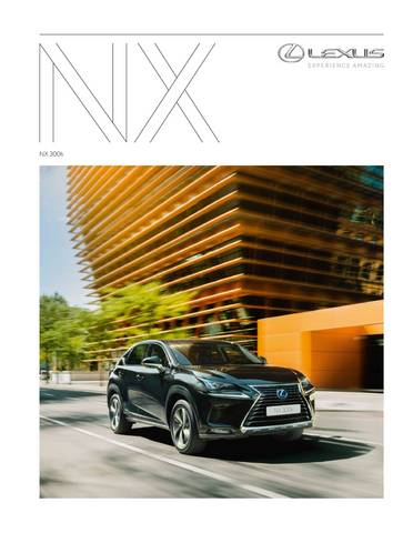 Catálogo Lexus | NX 300h Lexus | 12/6/2020 - 31/12/2021