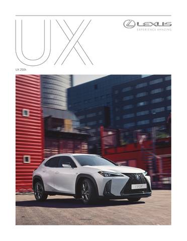Catálogo Lexus | UX 250 Lexus | 12/6/2020 - 31/12/2021
