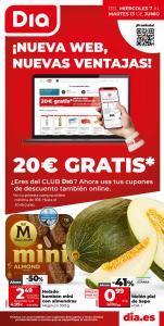 Ofertas de Hiper-Supermercados en Alcalá de Guadaira | ¡Nueva web, nuevas ventajas! de Dia | 7/6/2023 - 13/6/2023