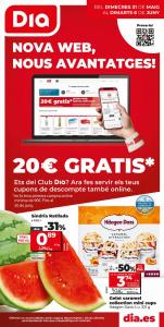 Ofertas de Hiper-Supermercados en Premià de Mar | ¡Nueva web, nuevas ventajas! de Dia | 31/5/2023 - 6/6/2023