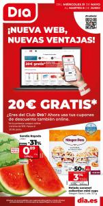 Ofertas de Hiper-Supermercados en Benidorm | ¡Nueva web, nuevas ventajas! de Dia | 31/5/2023 - 6/6/2023