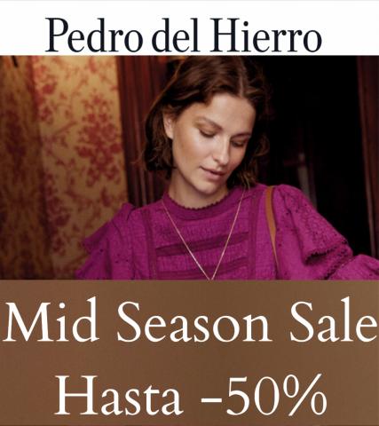 Ofertas de Primeras marcas en Siero | Mid season sale  de Pedro del Hierro | 19/9/2022 - 9/10/2022