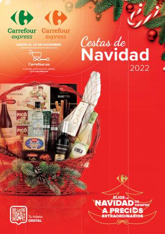 Oferta en la página 28 del catálogo Cestas de Navidad de Carrefour Express CEPSA
