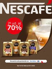 Ofertas de Hiper-Supermercados en Almansa | Nescafé 2ª unidad 70% + Sueldo toda la vida! de Nescafé | 14/3/2023 - 27/3/2023